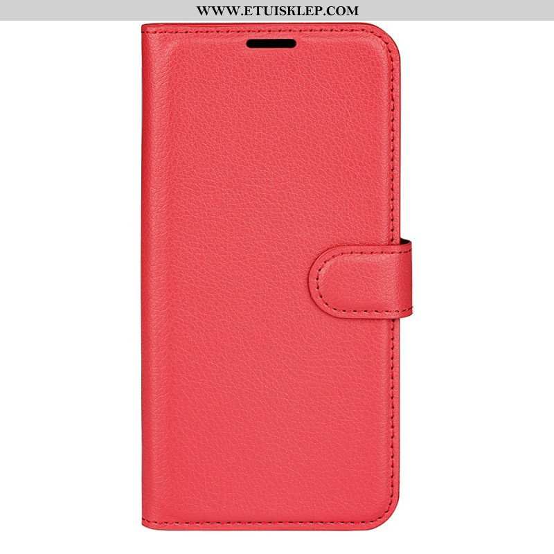 Etui Folio do OnePlus Nord CE 2 5G Sztuczna Skóra Liczi